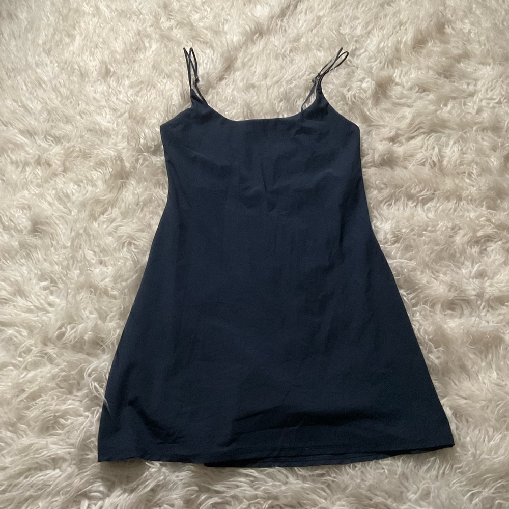 Abercrombie & Fitch Navy Blue Traveler Mini Dress size small